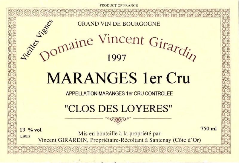 Maranges-1-Clos Loyeres-Girardin 1997.jpg